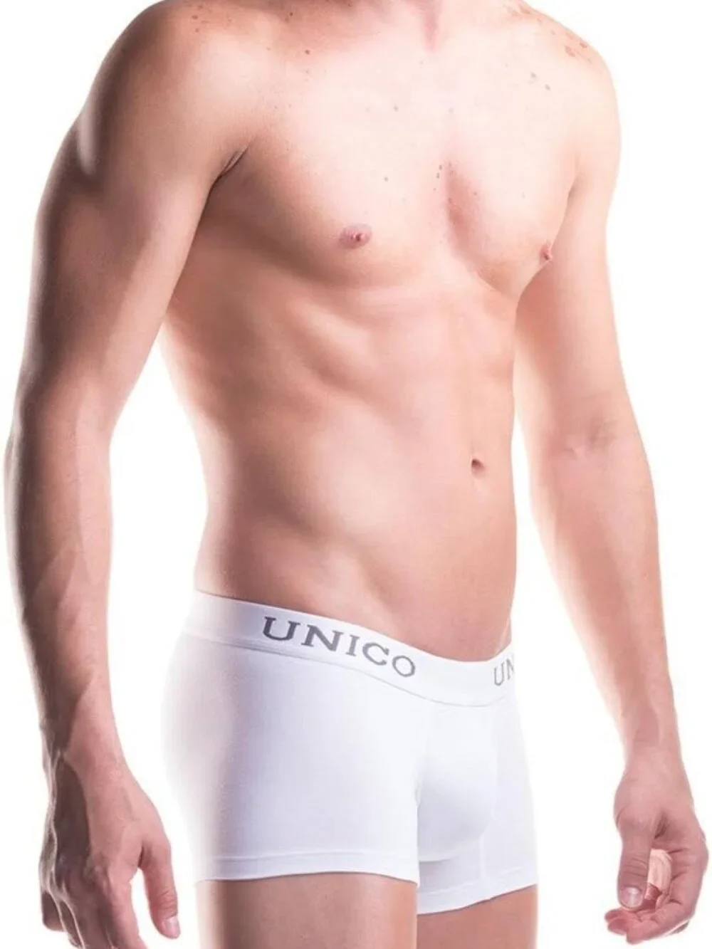 Men S Mundo Unico 96100801 Classic Short Boxer with 4 Inch Inseam White